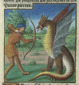 Greek Gods And Goddesses Imprime: Killing the Python