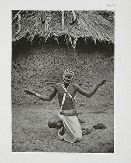 Traditional Wedding Attire Imprime: A Bomvana dancing. This man is dancing'-or posturing as we should call it