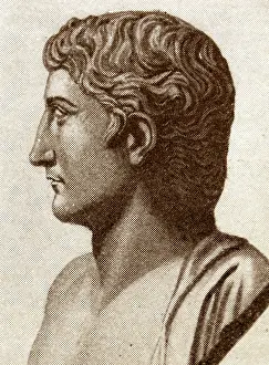 Roman Empire Illustrations Imprime: Bust of Germanicus