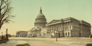 United States Landmarks Imprime: The Capitol at Washington, c.1902