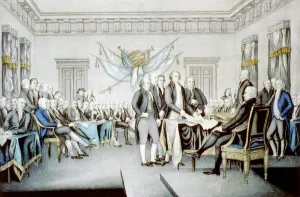 Declaration Of Independence 1776 Imprime: The Declaration of Independence, 1776