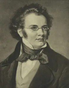 Franz Peter Schubert Portrait Imprime: Portrait of F.P. Schubert