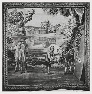 Pastoral Landscape Art Imprime: Archery