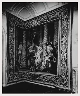 Byzantine Artwork Imprime: Baptism Constantine