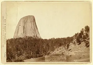 Devils Tower Wyoming Imprime: Devils Tower. Devils Tower or Bear Lodge