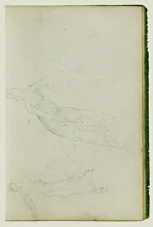 Theodore Gericault Art Imprime: Figure studies