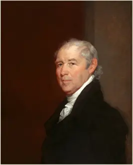 Gilbert Stuart Artist Imprime: Gilbert Stuart, Benjamin Tappan, American, 1755-1828, 1814, oil on wood