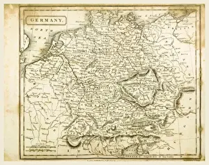 Map Of Germany Imprime: Map Germany