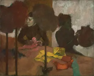 Edgar Degas Oil Paintings Imprime: The Milliners