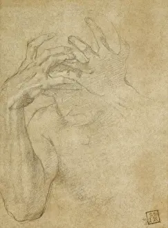 Agnolo Bronzino Paintings Imprime: Study of Jealousy