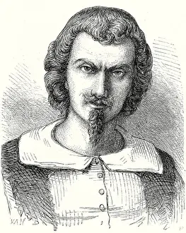 Engraved Illustration Technique Imprime: Torricelli