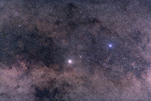 Alfa y Beta Centauri en la constelación meridional de Centauro.