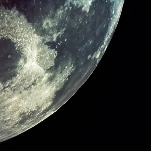 Lunar Surface Photography Imprime: The Lunar Surface