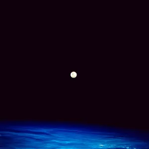 Space Photography Imprime: The Moon