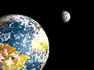 Astronomy Pictures Imprime: Planets in space