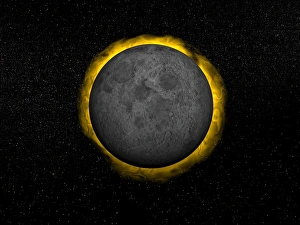 Total Solar Eclipse Imprime: Total eclipse of the Sun