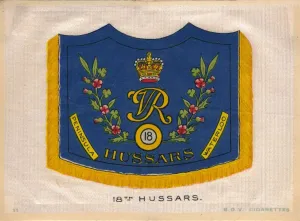 British Army Cavalry Imprime: 18th Hussars, c1910. Creator: Unknown