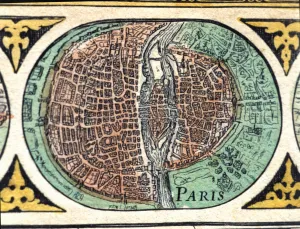 Vintage City Maps Imprime: 2685803