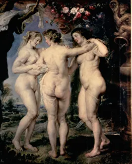 Three Graces Painting Imprime: 2687237