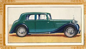 Alvis Silver Eagle Imprime: Alvis Silver Eagle Saloon, c1936