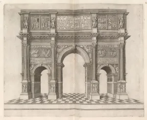 Constantine The Great Imprime: Arch of Constantine. Creator: Unknown