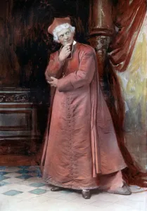 Christian Bishop Portrait Imprime: Arthur Bourchier in The Bishops Move, c1902. Artist: Ellis & Walery