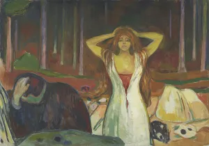 Edvard Munch Norway Imprime: Ashes, 1925