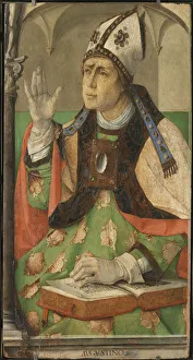Saint Augustine Painting Imprime: Augustine of Hippo