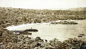 Australian Beach Scene Imprime: Balmoral, c1910. Creator: Unknown