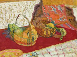 Pierre Bonnard Imprime: Dos cestas de frutas, c1935. Autor: Bonnard, Pierre (1867-1947).