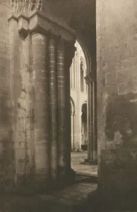 Ely Cathedral Architecture Imprime: Camera Work: Ely Cathedral: A Memory of the Normans