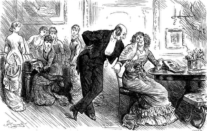 Joseph Swain Engraving Imprime: She had captivated a widower with five daughters... 1880. Creator: Joseph Swain