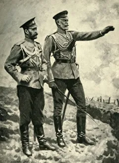Tsar Nicholas II Imprime: The Changes in the Russian Command, September, 1915. First World War, (c1920). Creator
