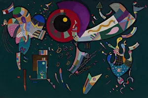 Wassily Kandinsky Artwork Imprime: Around the Circle, 1940