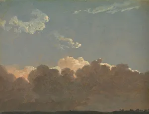 Impresiones de Estudio de la Nube (Tormenta a Distancia), ca. 1786-1806 Simon Alexandre Clement Denis Imprime: Estudio de Nubes (Tormenta a Distancia)