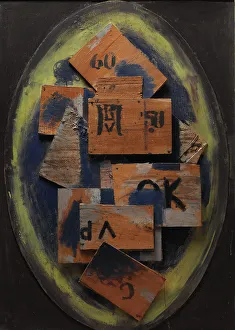 Composición 2; El Segundo Mandamiento, 1918. Creador: Vilhelm Lundström