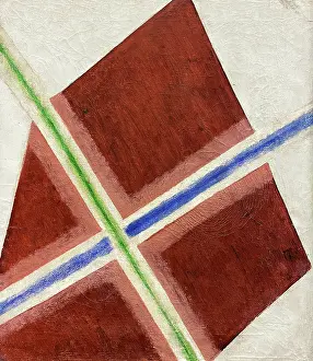 Russian Avant Garde Artists Imprime: Composition. Diffusion of color (Diffusion of Light)