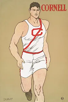 Early 20th Century Sportswear Imprime: Cornell, c1908. Creator: Edward Penfield