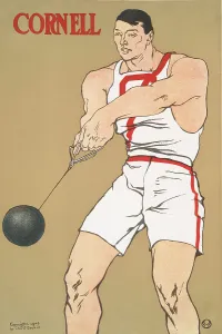 Early 20th Century Sportswear Imprime: Cornell, c1908. Creator: Edward Penfield