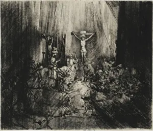 Baroque Art Collection Imprime: The Three Crosses