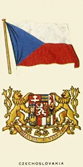 National Identity Symbols Imprime: Czechoslovakia, c1935. Creator: Unknown