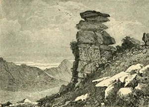 British Geographical Feature Imprime: The Devils Cheese-Ring, 1898. Creator: Unknown
