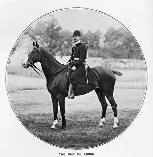 Monochrome Portraits Imprime: The Duc De Lorge, c1901, (1903)