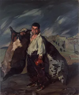 Spanish Realism Art Imprime: Dwarf Gregorio, 1908