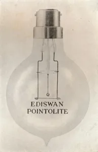 Thomas Edison Inventions Imprime: The Ediswan Pointolite, c1916