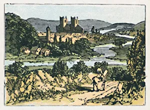 Devon Landscape Imprime: Exeter, c1910