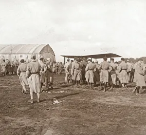 Vintage Fighter Plane Imprime: Fighter plane taking off, c1914-c1918