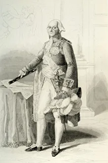 Napoleonic Wars Soldier Imprime: Francois Christophe de Kellermann, 1804, (1839). Creator: Desjardins