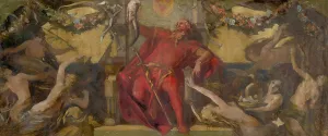Gambrinus - Estudio para el Panel Decorativo, 1875-1884. Creador: Hans Makart