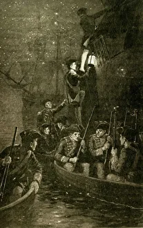 Seven Years War Images Imprime: General Wolfe's Attack on Quebec, (1902). Creator: Unknown